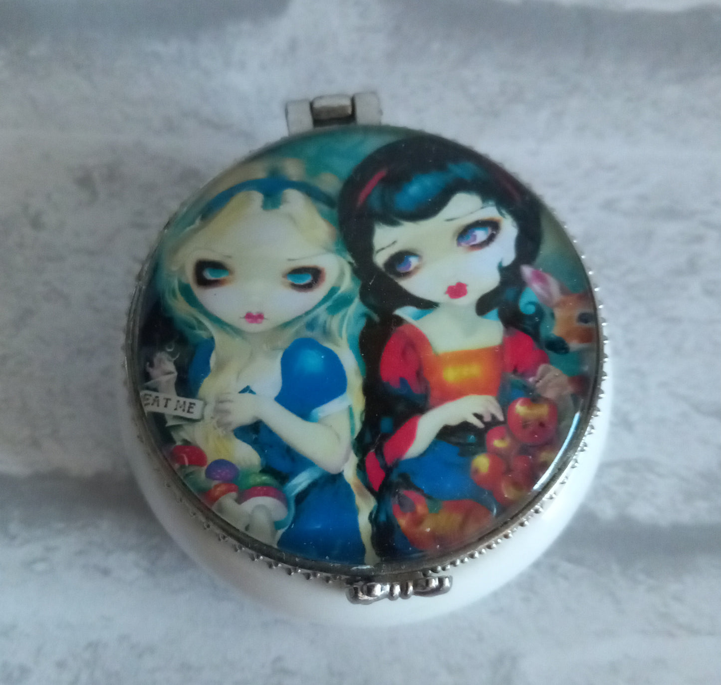 Alice and Snow White Pill Box